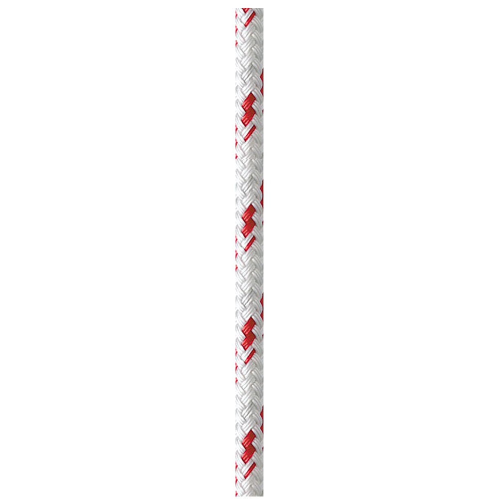 New England Ropes 3/8" Sta-Set Performance Cruising Line - Red Fleck - 600'