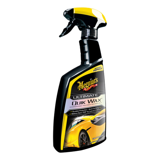 Meguiar*s Ultimate Quik Wax * Increased Gloss, Shine & Protection w/Ultimate Quik Wax - 24oz