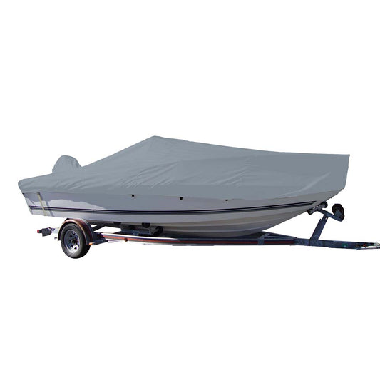 Carver Sun-DURA? Styled-to-Fit Boat Cover f/24.5' V-Hull Center Console Fishing Boat - Grey