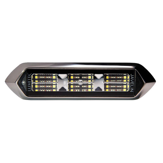 Lumitec Javelin 600X Spectrum RGBW LED Surface Mount Polished Housing 12/24v
