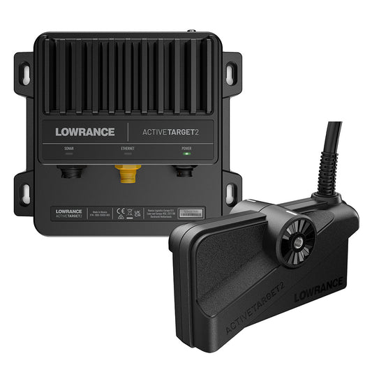 Lowrance ActiveTarget? 2 Live Sonar w/Transducer (Module + XDCR+ Mounts)