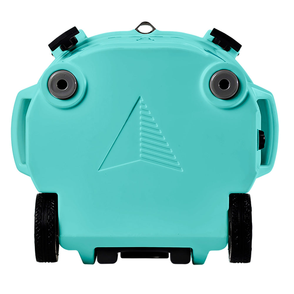 LAKA Coolers 30 Qt Cooler w/Telescoping Handle & Wheels - Seafoam