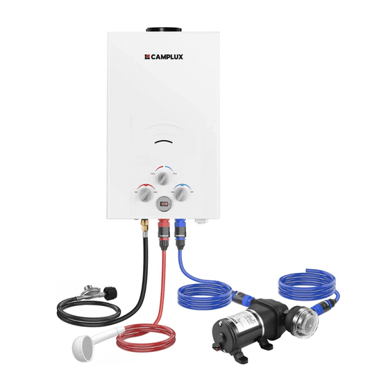 Camplux BW264P120 Camping Water Heater Pump Kit