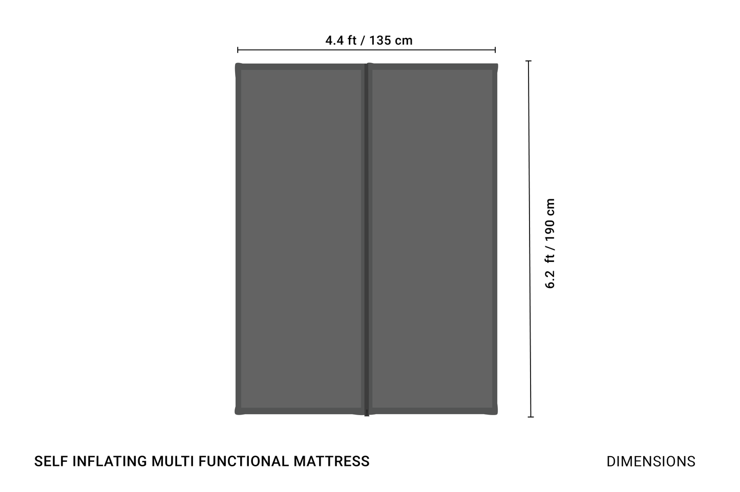 SELF INFLATING MULTI FUNCTIONAL MATTRESS | 1-2 PERSON