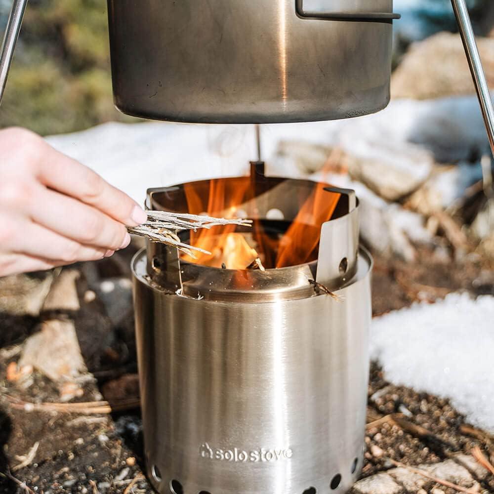Solo Stove Lite/Titan/Campfire Camping Stove Portable Stove for Backpacking Outdoor Cooking