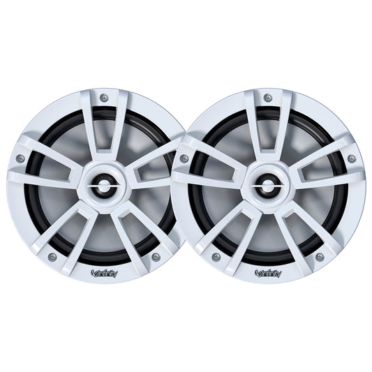 Infinity INF822MLW 8" RGB Coaxial White Speakers