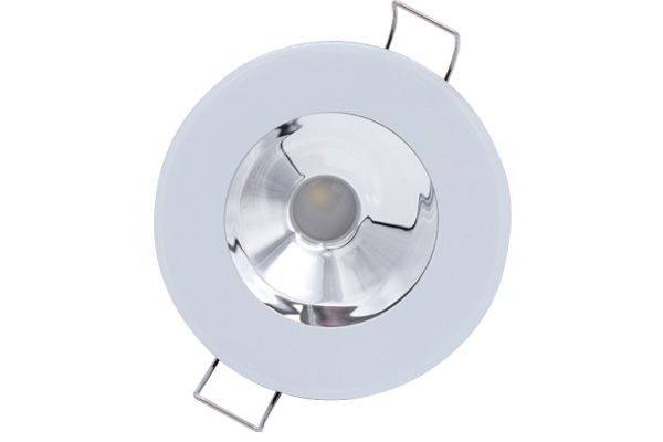 Lumitec Illusion Down Light Warm White Spectrum LED White Mirror Reflector 10-30v