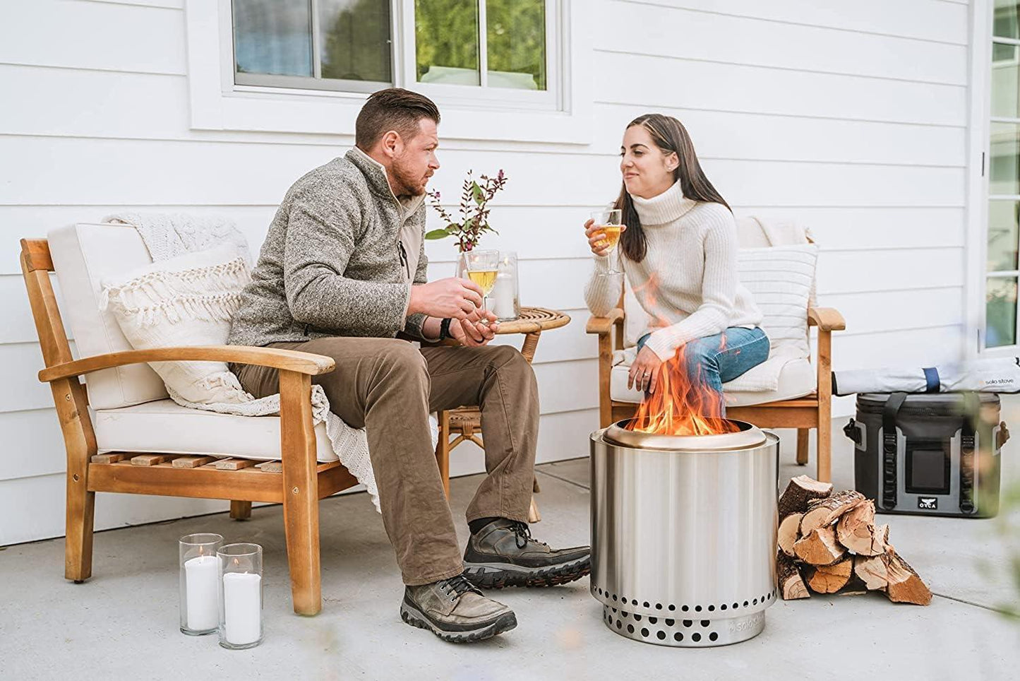 Solo Stove Bundle - Ranger/Bonfire/Yukon/Canyon 2.0 with Stand + Shelter