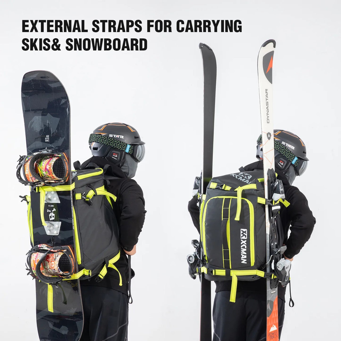 XCMAN 50L Ski/Snowboard Backpack Bag