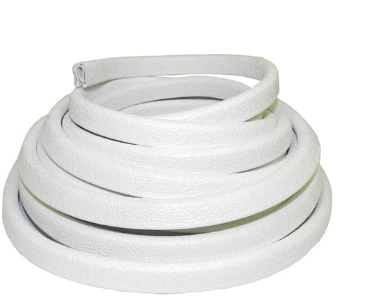 TACO Flexible Vinyl Trim - 1/4" Opening x 1/2"W x 25'L - White [V30-1008W25-1]