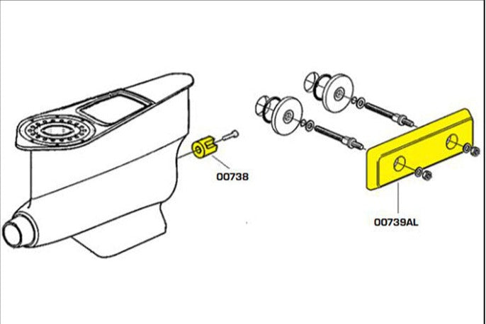 Tecnoseal Anode Kit - Volvo IPS - Zinc/Aluminum [20715]