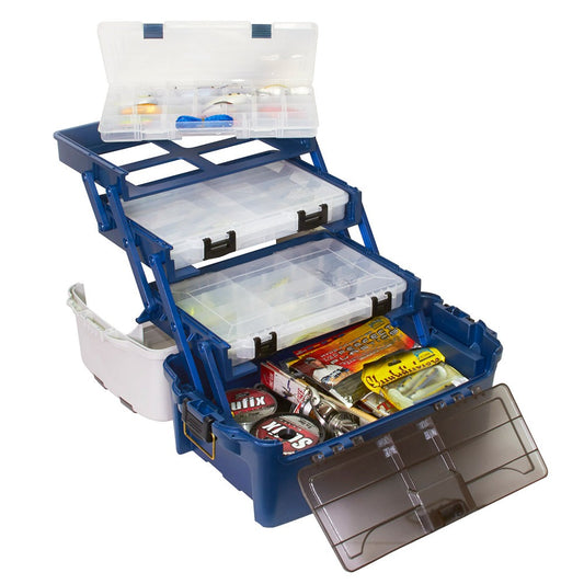 Plano Hybrid Hip 3-Stowaway Tackle Box 3700 - Blue [723700]
