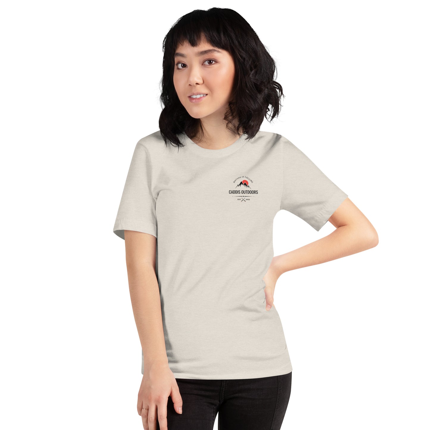 Caddis T-Shirt - Choose Your Own Adventure - Black Lettering