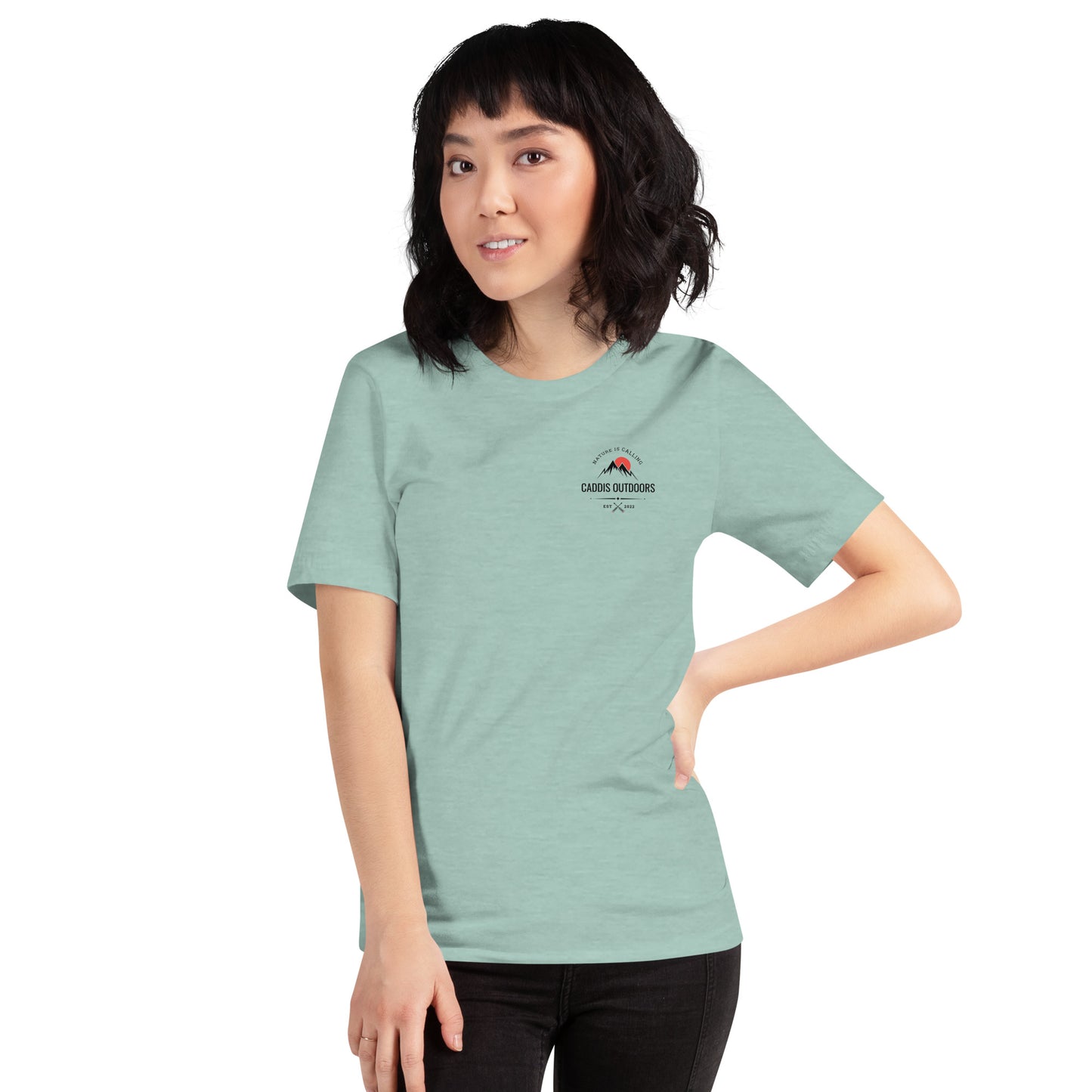 Caddis T-Shirt - Choose Your Own Adventure - Black Lettering