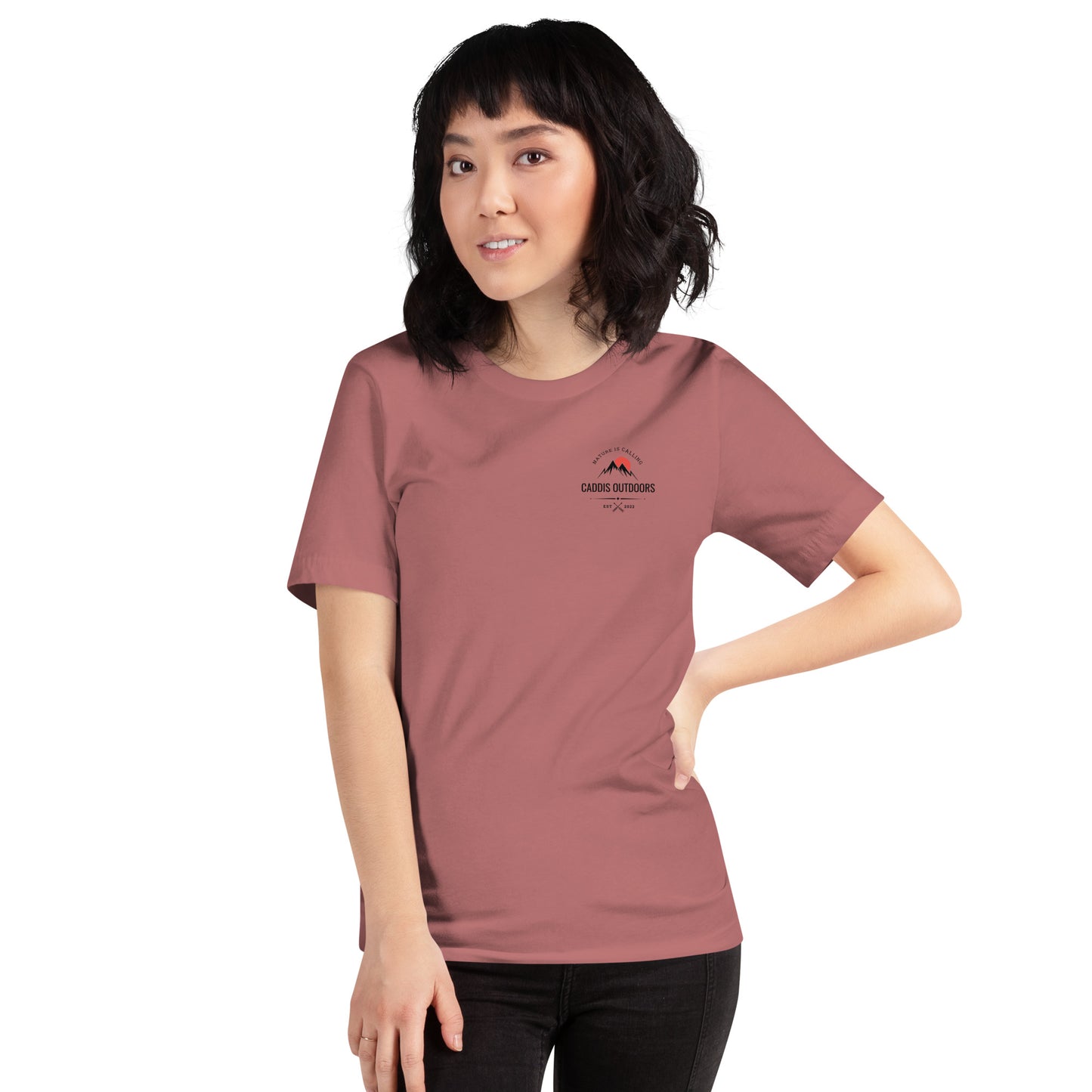 Caddis T-Shirt - Choose Your Own Adventure - Black Lettering