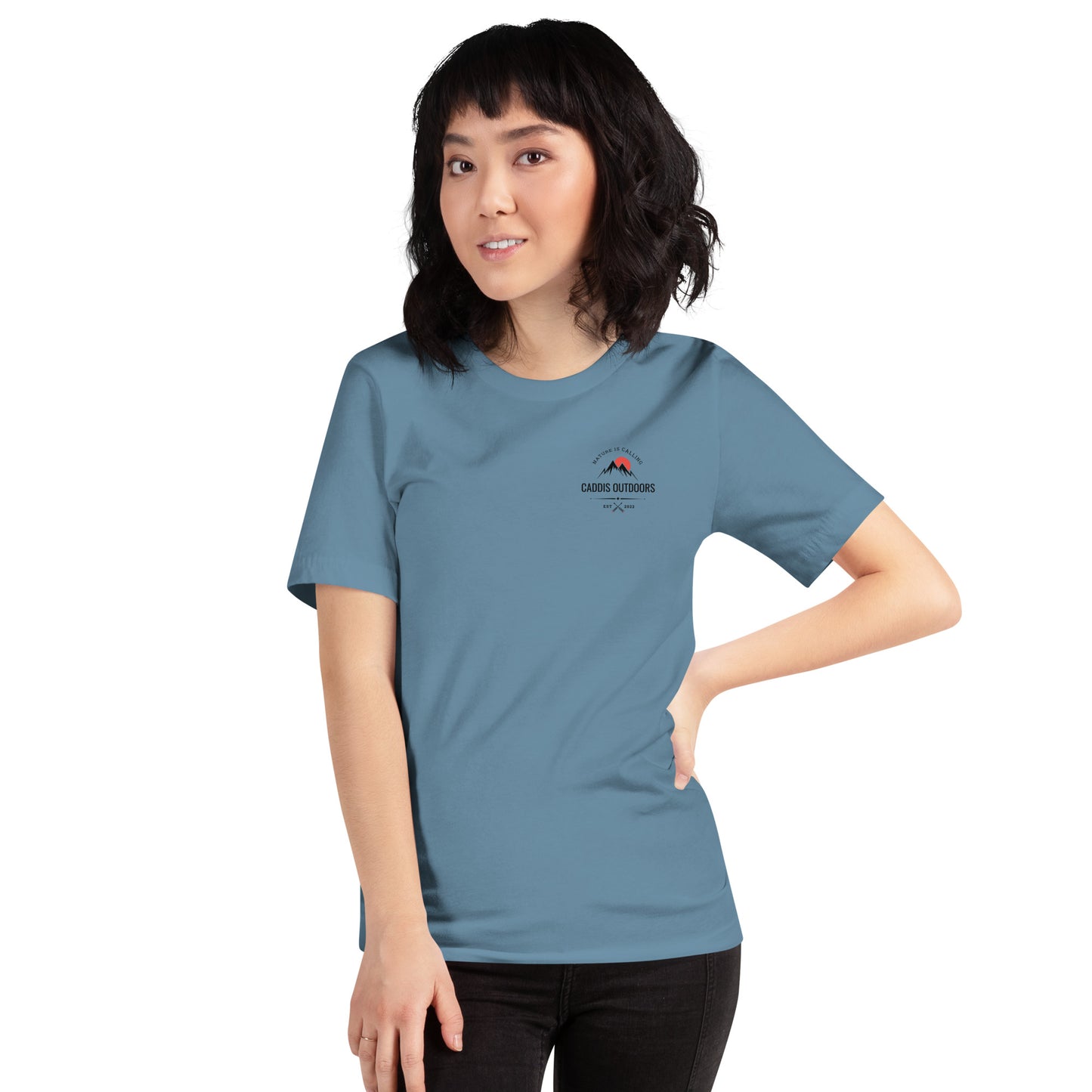 Caddis T-Shirt - Choose Your Own Adventure - Black Lettering