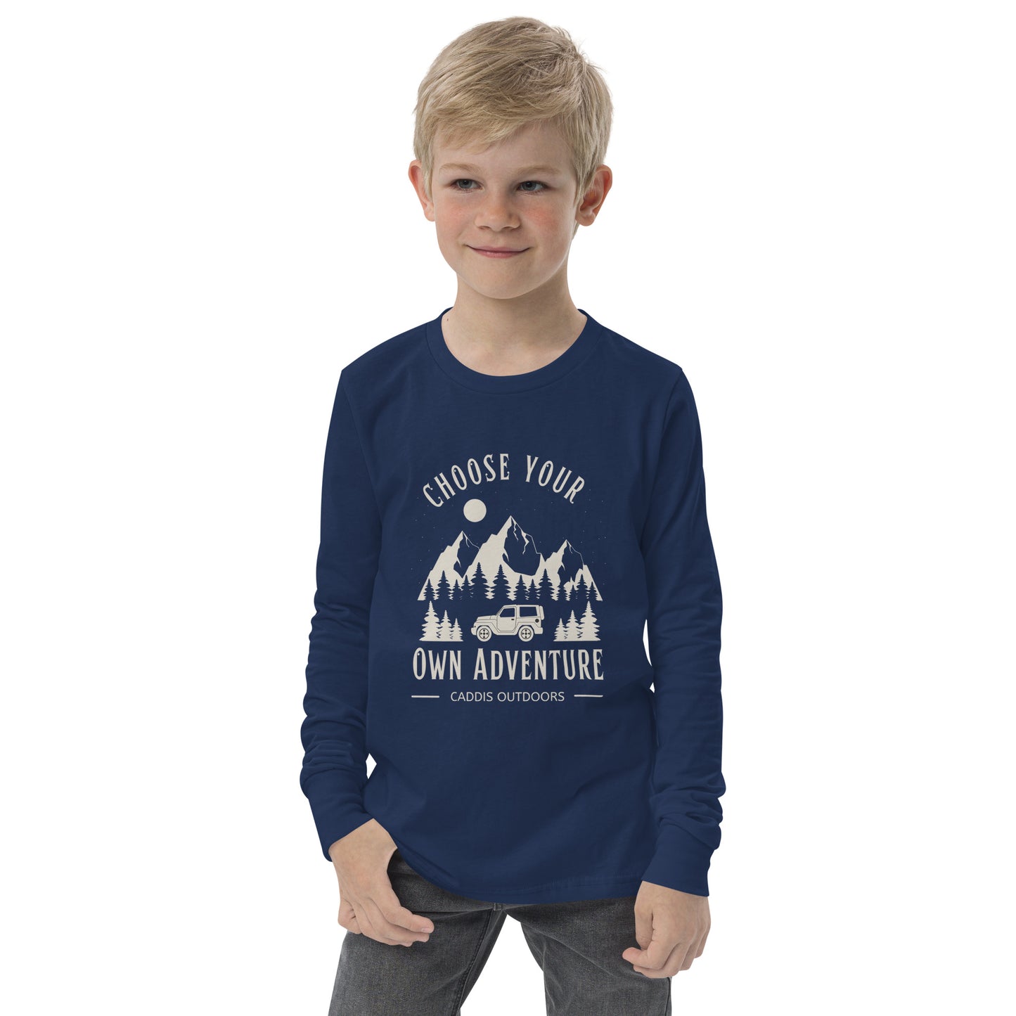 Caddis Youth Long Sleeve - Choose Your Adventure