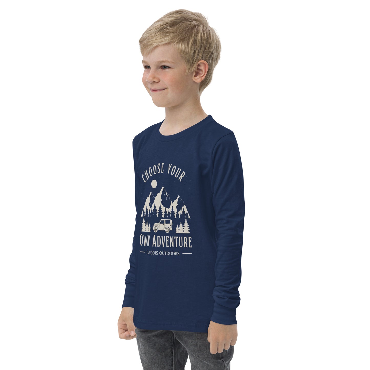 Caddis Youth Long Sleeve - Choose Your Adventure